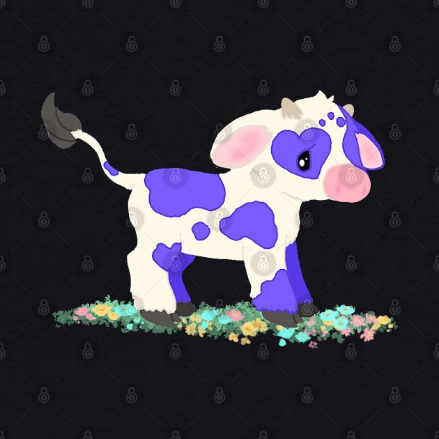 Blue moo by Fickle and Fancy
